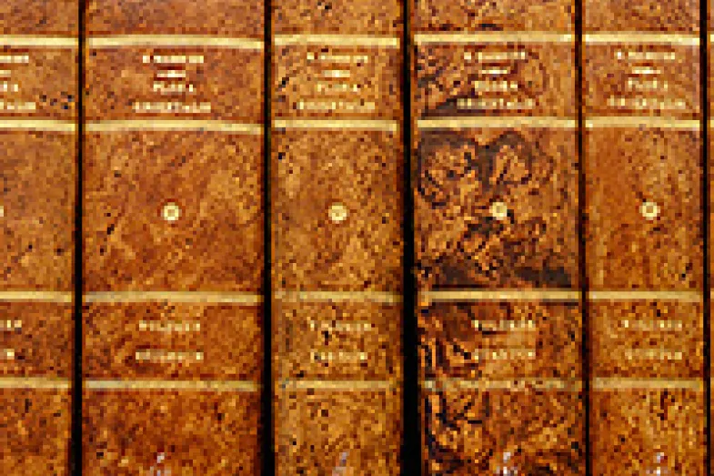 Volumes de la bibliothèque des CJBG